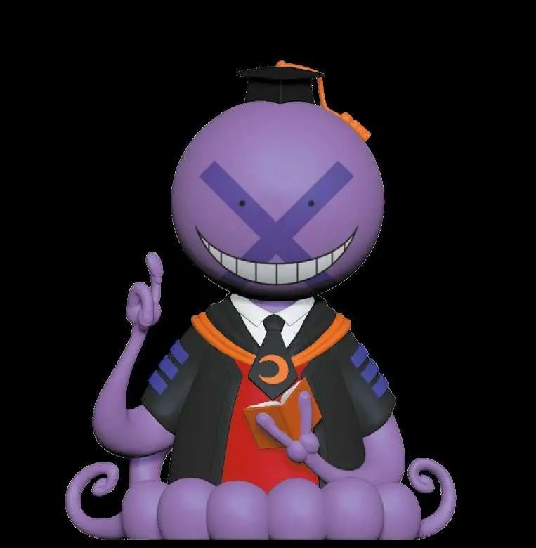 Tirelire assassination classroom koro sensei purple